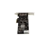 StarTech.com PEXUSB3S42V 4 Port PCIe USB 3.2 Gen 1 Card Adapter, 2 Dedicated 5Gbps Channels, UASP, SATA/LP4 Power