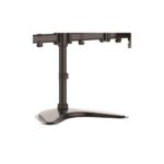 StarTech.com Quad-Monitor Desktop Stand 13-27" Articulating Freestanding, 4 Displays, 8kg Max, Black