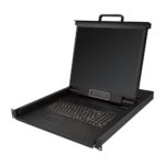 StarTech.com Rackmount KVM Console 1U with 19" LCD 1280x1024 VGA 16.78M Colours Black