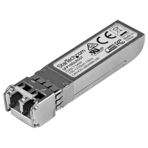 StarTech.com SFP10GLRSST SFP+ Transceiver Module 10GbE 10km LC Singlemode Fibre Optic for Cisco