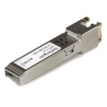 StarTech.com SFPC1110 SFP Module, Cisco SFP-GE-T Compatible, 1000Base-T, RJ45, 100m, Silver