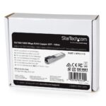 StarTech.com SFPC1110 SFP Module, Cisco SFP-GE-T Compatible, 1000Base-T, RJ45, 100m, Silver