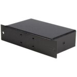 StarTech.com ST4200USBM 4-Port USB 2.0 Industrial Hub - Metal, DIN Rail/Wall Mountable, Black