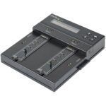 StarTech.com Standalone M.2 SATA & NVMe Duplicator & Eraser for 2.5/3.5" SATA Drives - Black