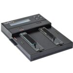StarTech.com Standalone M.2 SATA & NVMe Duplicator & Eraser for 2.5/3.5" SATA Drives - Black