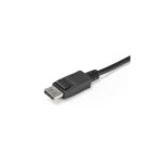 StarTech.com SV211DPUA4K 2 Port DisplayPort KVM Switch, 4K 60Hz, USB, Audio, Black