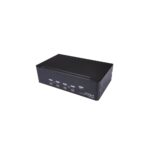 StarTech.com SV431DPDDUA2 4-Port Dual DisplayPort KVM Switch 4K 60Hz - TAA - Black