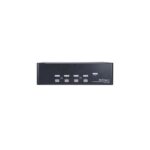 StarTech.com SV431DPDDUA2 4-Port Dual DisplayPort KVM Switch 4K 60Hz - TAA - Black
