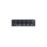 StarTech.com SV431DPDDUA2 4-Port Dual DisplayPort KVM Switch 4K 60Hz - TAA - Black