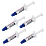 StarTech.com Thermal Paste, 5 x 1.5g Syringes, Metal Oxide, 3.07 W/m·K, -30 to 180 °C