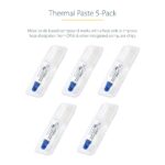 StarTech.com Thermal Paste, 5 x 1.5g Syringes, Metal Oxide, 3.07 W/m·K, -30 to 180 °C