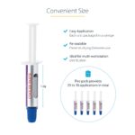 StarTech.com Thermal Paste, 5 x 1.5g Syringes, Metal Oxide, 3.07 W/m·K, -30 to 180 °C