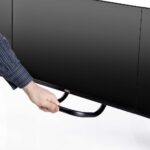 StarTech.com Triple Monitor Arm Crossbar for up to 3x 27" Screens, VESA 75/100, Black/Silver