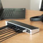StarTech.com Triple-Monitor USB 3.0 Docking Station 4K HDMI 2x DisplayPort 5x USB-A Black/Silver