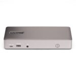 StarTech.com Triple-Monitor USB4 Docking Station, 4K 60Hz, 100W PD, 2.5GbE, Grey