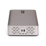 StarTech.com Triple-Monitor USB4 Docking Station, 4K 60Hz, 100W PD, 2.5GbE, Grey