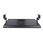 StarTech.com Under-Desk Keyboard Tray Clamp-on Ergonomic Holder, 12kg, 700 x 310mm, Black