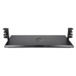 StarTech.com Under-Desk Keyboard Tray Clamp-on Ergonomic Holder, 12kg, 700 x 310mm, Black