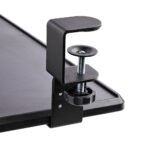 StarTech.com Under-Desk Keyboard Tray Clamp-on Ergonomic Holder, 12kg, 700 x 310mm, Black