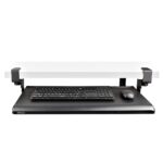 StarTech.com Under-Desk Keyboard Tray Clamp-on Ergonomic Holder, 12kg, 700 x 310mm, Black
