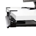 StarTech.com Under-Desk Keyboard Tray Clamp-on Ergonomic Holder, 12kg, 700 x 310mm, Black