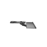 StarTech.com Under-Desk Keyboard Tray with Wrist Rest, Adjustable Tilt & Swivel, Black (782mm x 670mm)