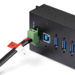 StarTech.com Universal 160W DC Power Adapter, 24V 6.6A, 1.2m Cable, Black