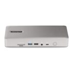 StarTech.com Universal USB4 & Thunderbolt 4 Docking Station, Quad Display, 98W Power Delivery, Grey
