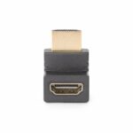 StarTech.com Up Angle HDMI 2.0 Adapter, Male to Female, 4K 60Hz, 18Gbps, Black