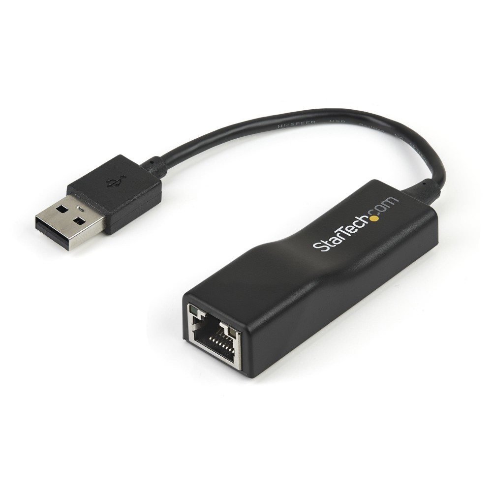 StarTech.com USB 2.0 to 10/100 Mbps Ethernet Network Adapter Dongle, Black, ASIX AX88772C Chipset StarTech.com USB 2.0 to 10/100 Mbps Ethernet Network Adapter Dongle, Black, ASIX AX88772C Chipset