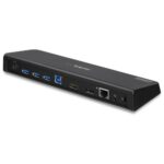 StarTech.com USB 3.0 Docking Station, Dual Monitor HDMI 4K DisplayPort, 4x USB-A, Ethernet