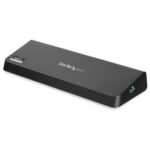 StarTech.com USB 3.0 Docking Station, Dual Monitor HDMI 4K DisplayPort, 4x USB-A, Ethernet