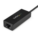 StarTech.com USB 3.0 to Gigabit Ethernet Adapter, 10/100/1000 Mbps, USB to RJ45 LAN Adapter