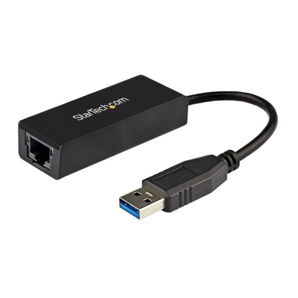 StarTech.com USB 3.0 to Gigabit Ethernet Adapter, 10/100/1000 Mbps, USB to RJ45 LAN Adapter