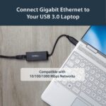 StarTech.com USB 3.0 to Gigabit Ethernet Adapter, 10/100/1000 Mbps, USB to RJ45 LAN Adapter