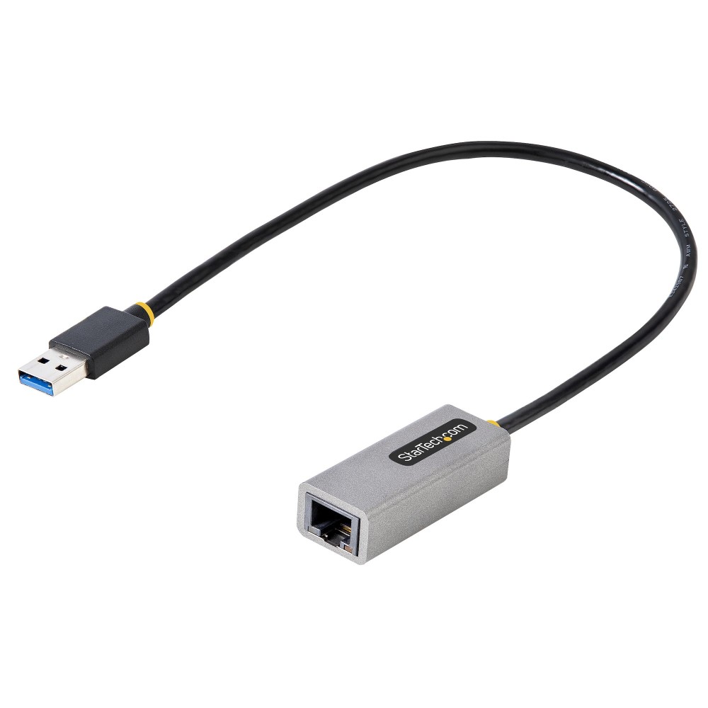 StarTech.com USB 3.0 to Gigabit Ethernet Network Adapter 0.3m, USB-A to RJ45, Grey StarTech.com USB 3.0 to Gigabit Ethernet Network Adapter 0.3m, USB-A to RJ45, Grey