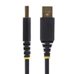 StarTech.com USB-A to DB9 RS232 Serial Adapter Cable 2m Black, FTDI IC, COM Retention