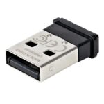 StarTech.com USB Bluetooth 5.0 Adapter for PC/Laptop/Keyboard/Mouse/Headset, 10m Range, Black/Silver