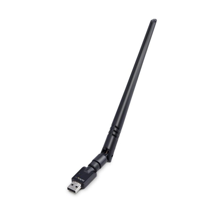 StarTech.com USB Bluetooth 5.3 Class 1 Adapter Dongle for PC/Laptop, 100m Range, Windows/Linux