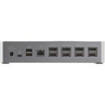StarTech.com USB-C Dock, Quad 4K 60Hz DisplayPort & HDMI, 100W Power Delivery, 10Gbps USB 3.2 Gen 2