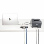 StarTech.com USB-C Hub with 2x USB-A 5Gbps, Gigabit Ethernet, RS-232 Serial, 100W PD Pass-Through, Grey