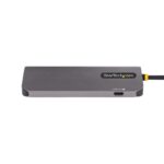 StarTech.com USB-C Multiport Adapter, 4K 60Hz HDMI, 3x USB 3.2 Gen 1, GbE, 100W PD - Grey