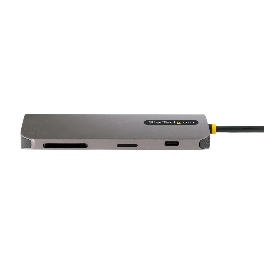 StarTech.com USB-C Multiport Adapter, 4K 60Hz HDMI, 3x USB-A 5Gbps, 100W PD, GbE, SD/MicroSD, Grey StarTech.com USB-C Multiport Adapter, 4K 60Hz HDMI, 3x USB-A 5Gbps, 100W PD, GbE, SD/MicroSD, Grey