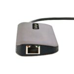 StarTech.com USB-C Multiport Adapter, 4K 60Hz HDMI, 3x USB-A 5Gbps, 100W PD, GbE, SD/MicroSD, Grey
