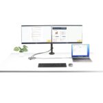 StarTech.com USB-C Multiport Adapter, Triple 4K 60Hz HDMI/DisplayPort, 3-Port 10Gbps USB Hub, 100W PD, GbE, Grey