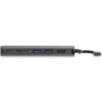 StarTech.com USB-C Multiport Adapter with 4K HDMI, 3x USB 3.0, SD Card Reader, GbE, 60W PD 3.0
