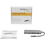 StarTech.com USB-C Multiport Adapter with 4K HDMI, 3x USB 3.0, SD Card Reader, GbE, 60W PD 3.0