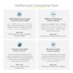 StarTech.com USB-C Multiport Adapter with 4K HDMI 60Hz, 100W PD, 10Gbps USB Hub, SD/MicroSD Card Reader