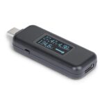 StarTech.com USB-C Power Tester, Digital Multimeter, 240W PD EPR, Bi-Directional, Black