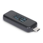 StarTech.com USB-C Power Tester, Digital Multimeter, 240W PD EPR, Bi-Directional, Black